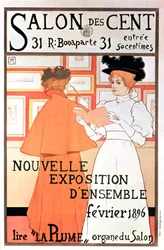 Póster anunciando una exposición en el 